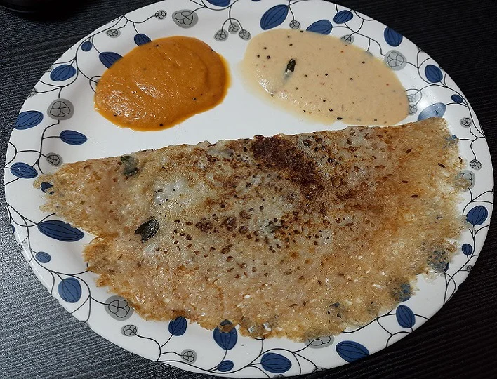 broken wheat dosa