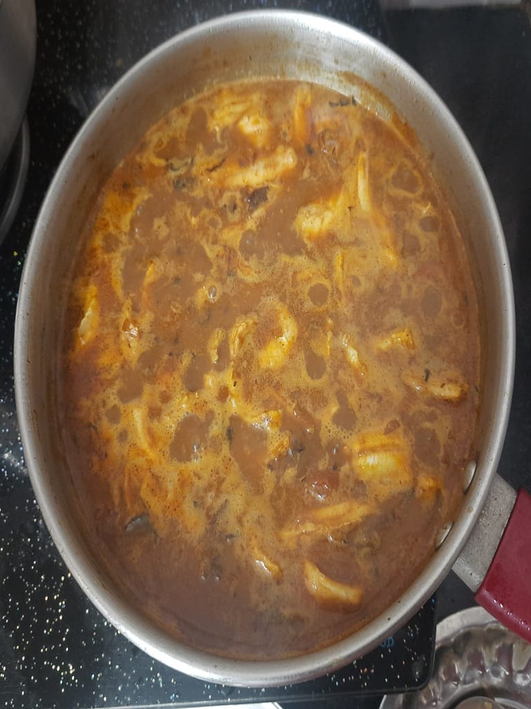 fish cooked