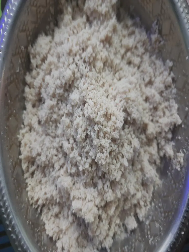 millet puttu